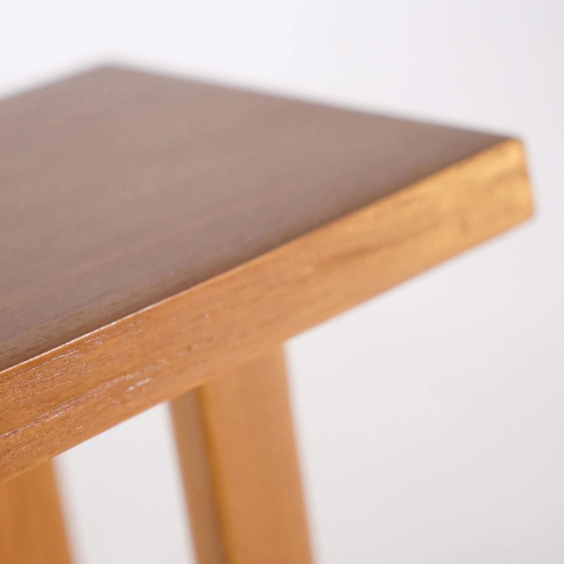 Handdoekhouder in massief teakhout