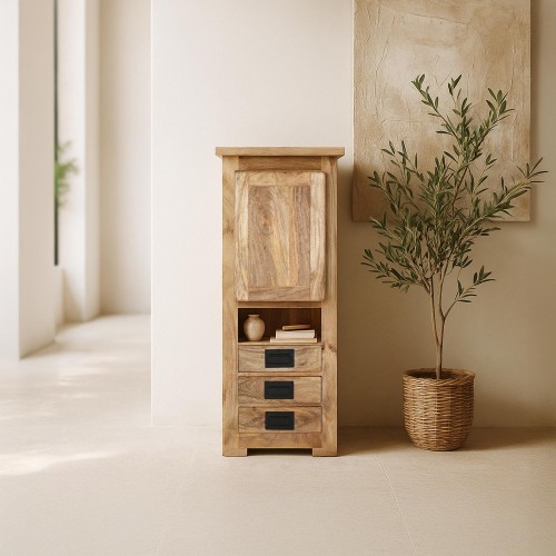 Opbergmeubel in hout en metaal – Paris