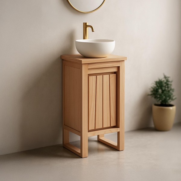 Massief houten handwasmeubel – Neo