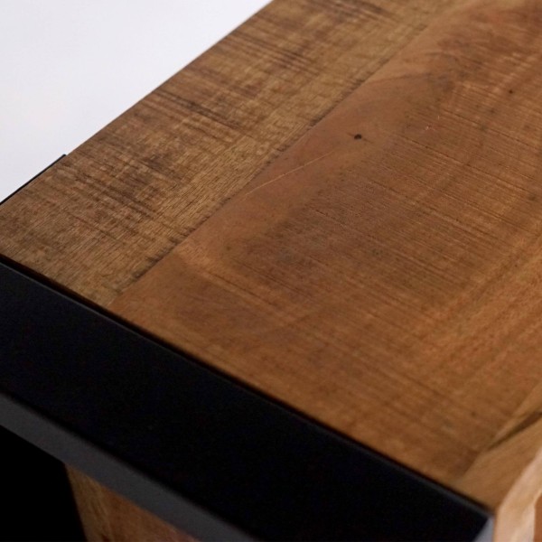 Wandrek in hout en metaal – Kansas