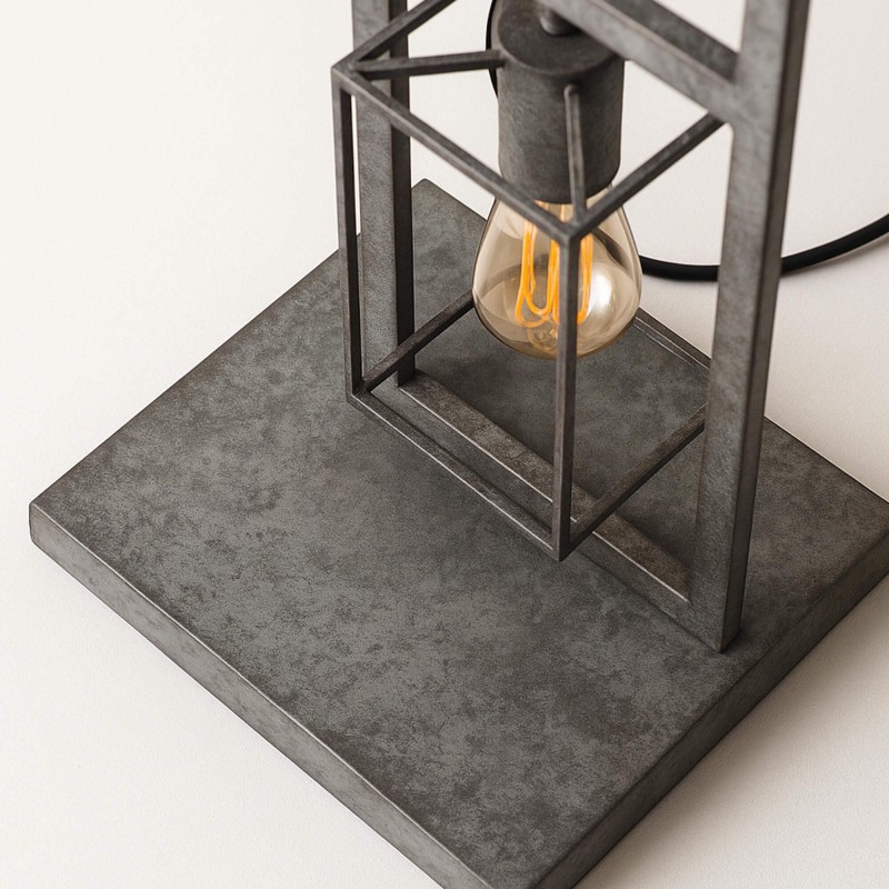 Staande lamp in industriële stijl in metaal – Nocta