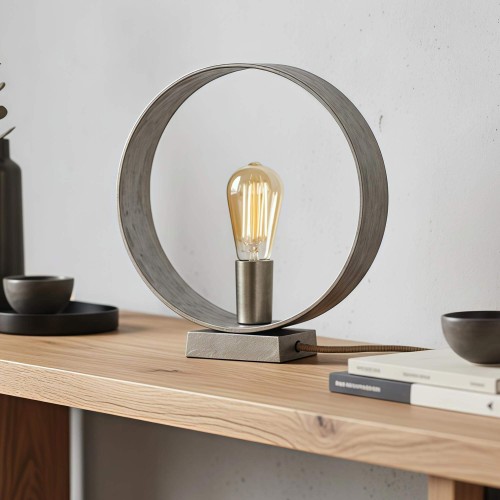 Industriële metalen tafellamp – Osmo