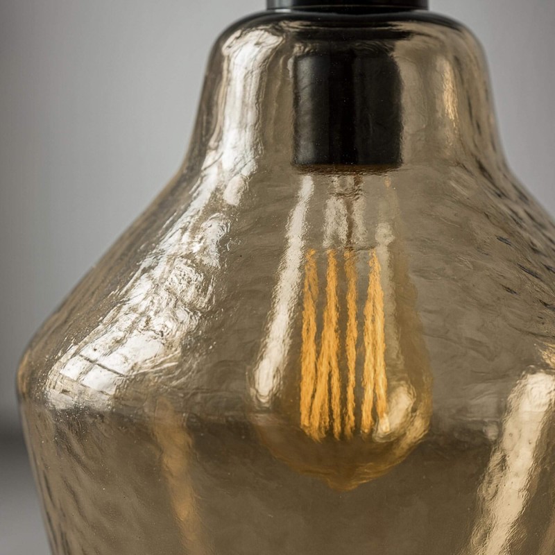 Design hanglamp met glazen kap – Clara