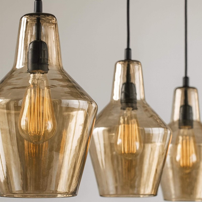 Design hanglamp met glazen kap – Clara