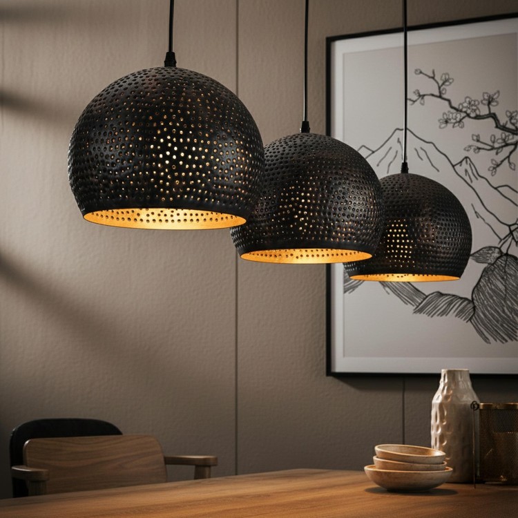Industriële hanglamp in metaal – Forma