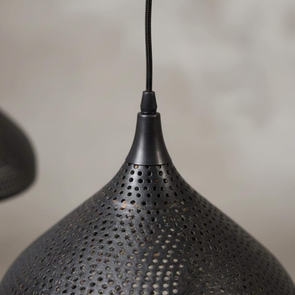 Industriële metalen hanglamp - Forma