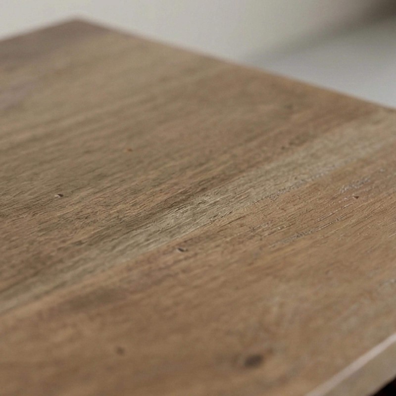 Zwevend nachtkastje in natuurlijk hout – Nest