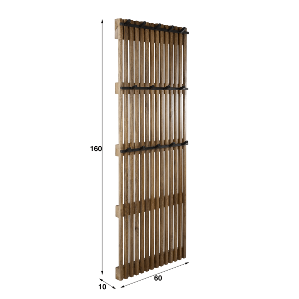 Wandkapstok in hout 60 × 160 – Tweak