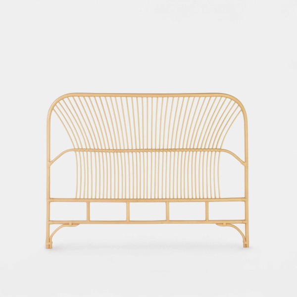 Hoofdbord 160 cm in riet (rotan) – Canea