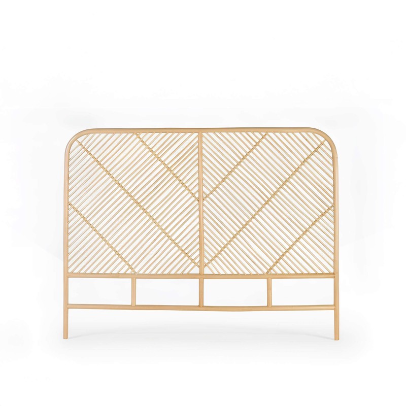 Hoofdbord 160 cm in riet (rotan) – Weava