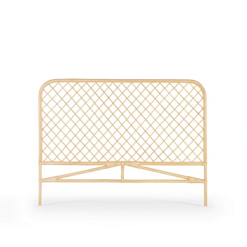 Hoofdbord 160 cm in riet (rotan) – Rivia
