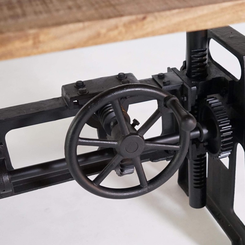 Industriële tafel verstelbaar in de hoogte