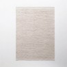 Wollen en katoenen tapijt 200x300 cm, beige - Elowen