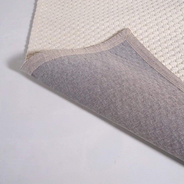 Wollen tapijt 140x200 cm, wit-beige - Avelin