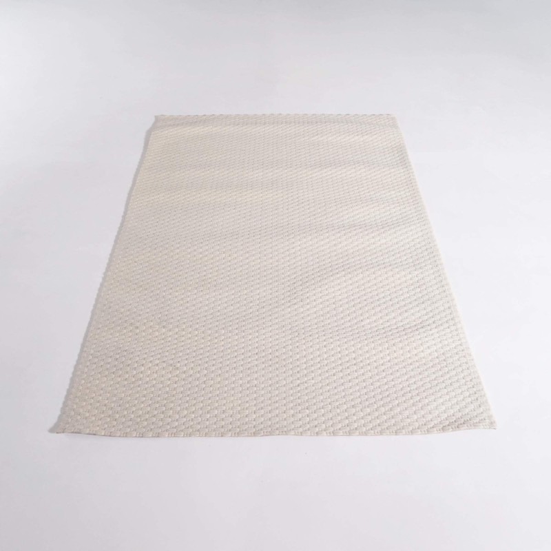 Wollen tapijt 140x200 cm, wit-beige - Avelin