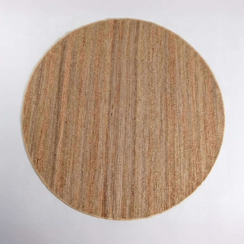 Jute tapijt 200x200 cm, wit-beige - Noa