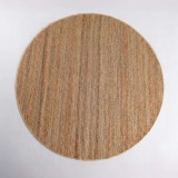 Jute tapijt 150x150 cm, wit-beige - Noa