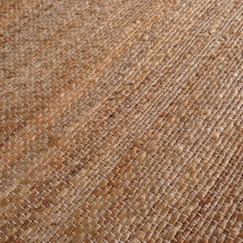 Jute tapijt 140x200 cm, wit-beige - Noa