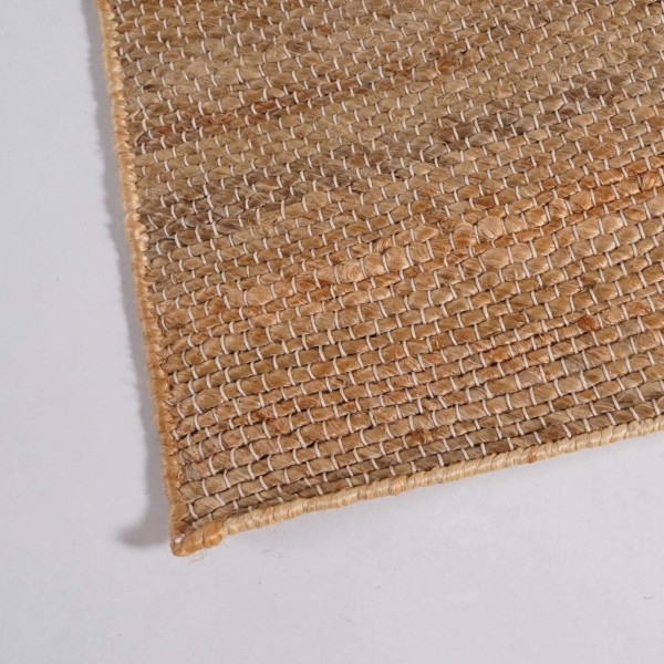 Jute tapijt 140x200 cm, wit-beige - Noa