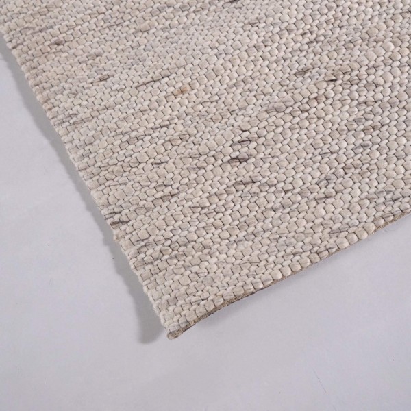 Wollen tapijt 140x200 cm, wit-beige - Cairn