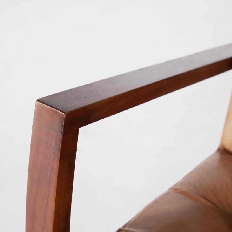 Fauteuil in echt leder – Baxter