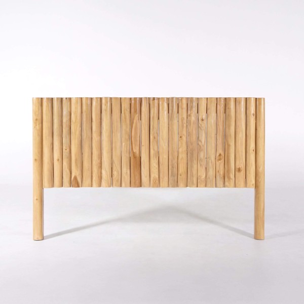 Hoofdbord van massief teakhout 180 cm - Naya