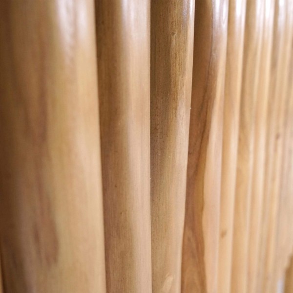 Hoofdbord van massief teakhout 180 cm - Naya