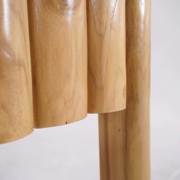 Hoofdbord van massief teakhout 180 cm - Naya