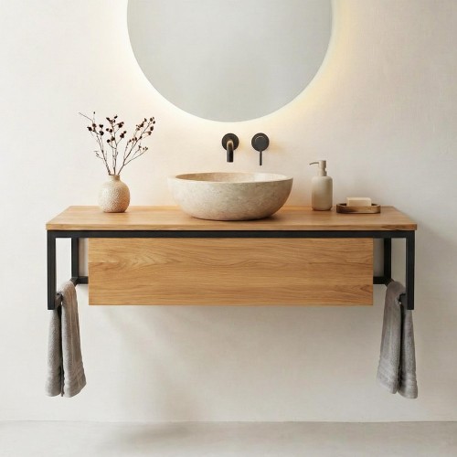 Badkamermeubel 120 cm - Loft