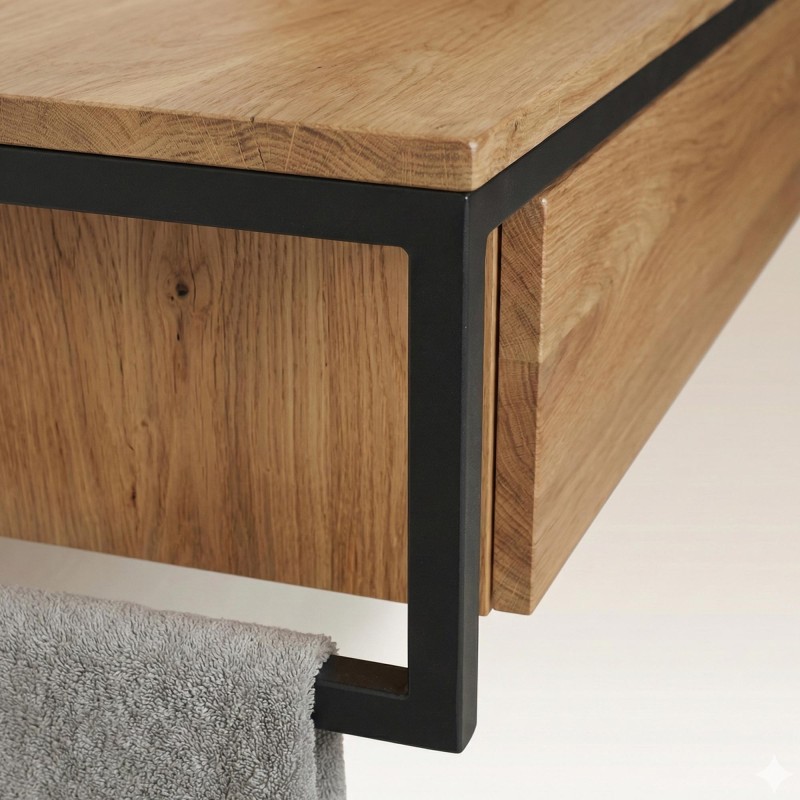 Badkamermeubel 120 cm - Loft