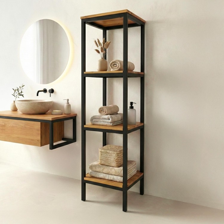 Opbergkolom voor badkamer - Loft