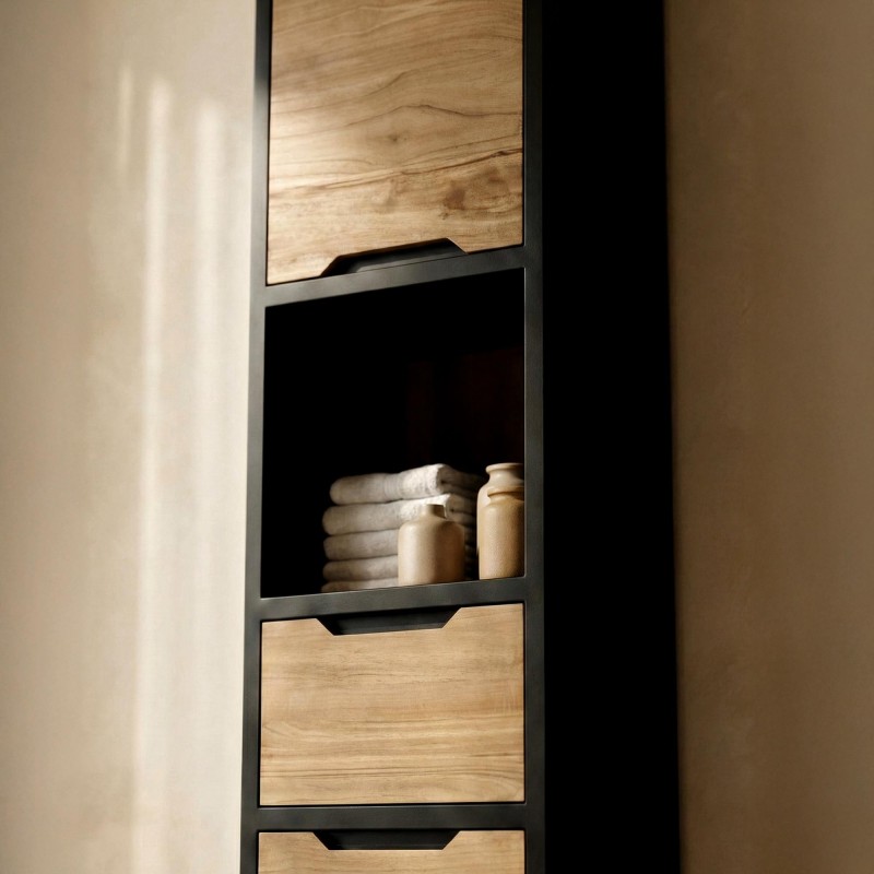 Opbergkolom voor badkamer - Bold