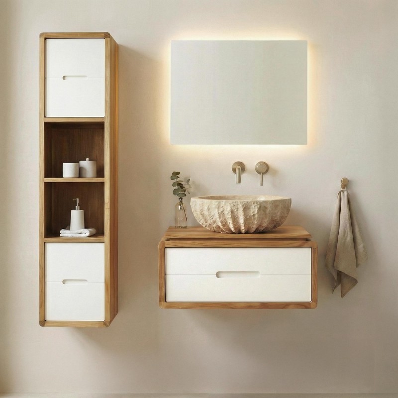 Badkamermeubel 70 cm - Duo