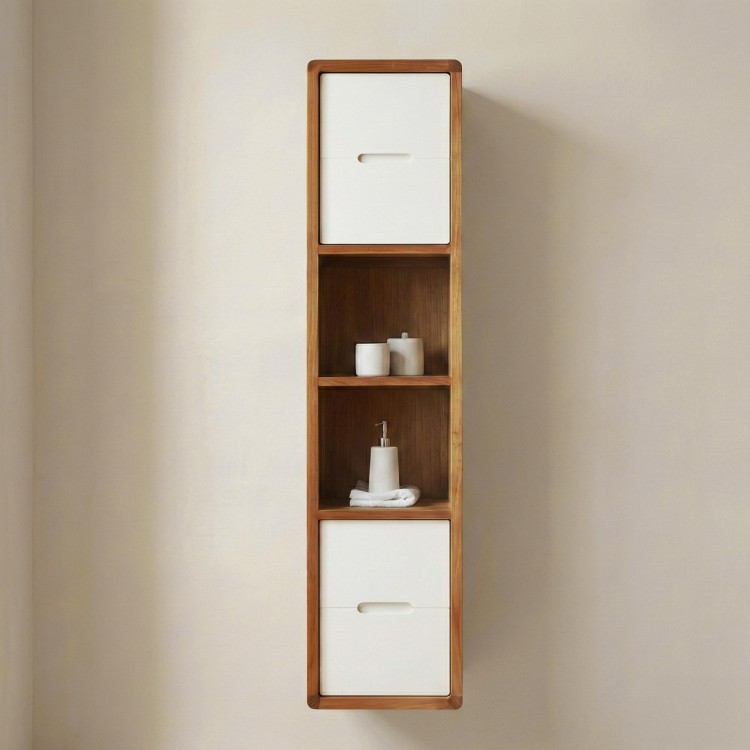 Opbergkolom voor badkamer - Duo