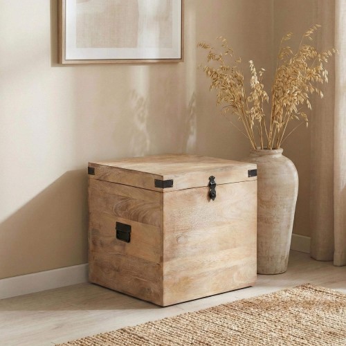Opbergkist in natuurlijk hout - Haven