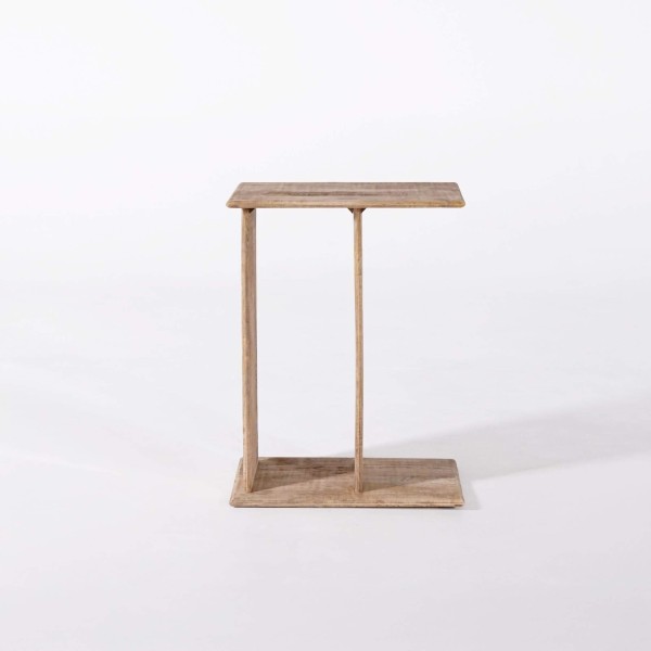 Bijzettafeltje in massief hout - Luno