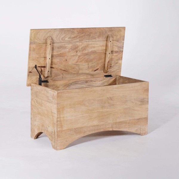 Opbergkist in massief hout - Milo