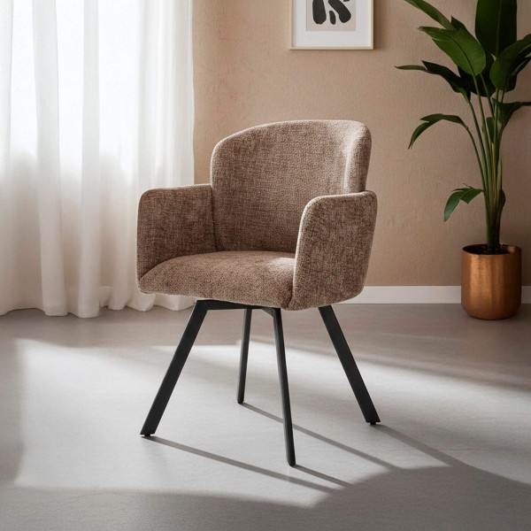 Comfortabele draaifauteuil voor de eetkamer - Navi