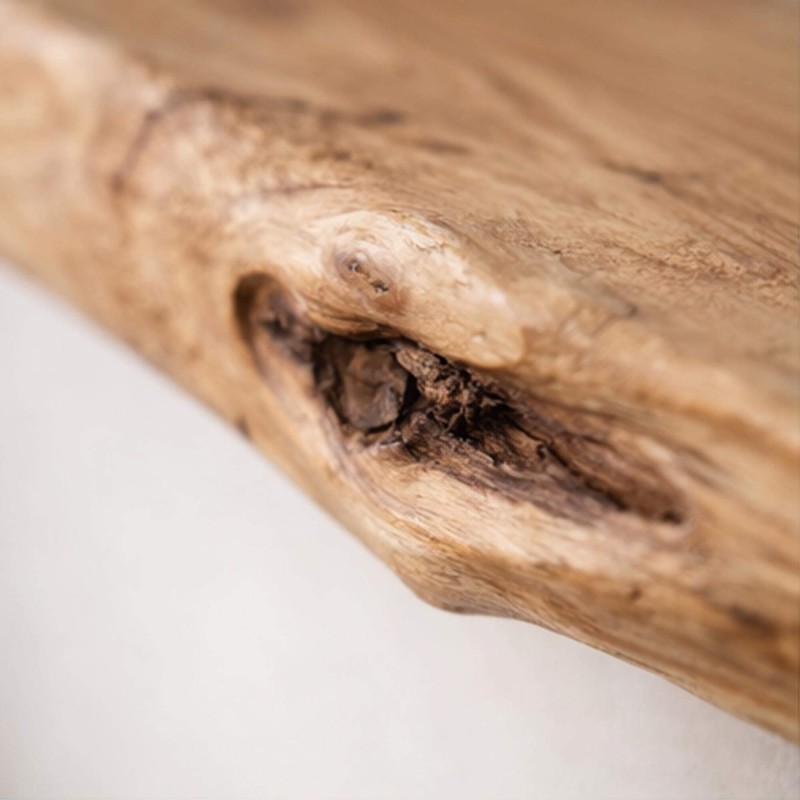 Industriële wandplank in hout en metaal (set van 5) – Frame