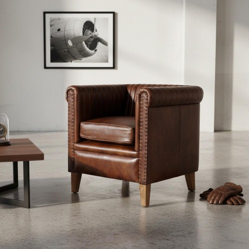 Leren fauteuil - Havana