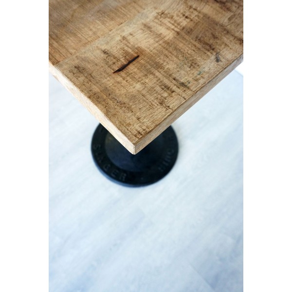 Vierkante hoge bistrotafel 70 cm