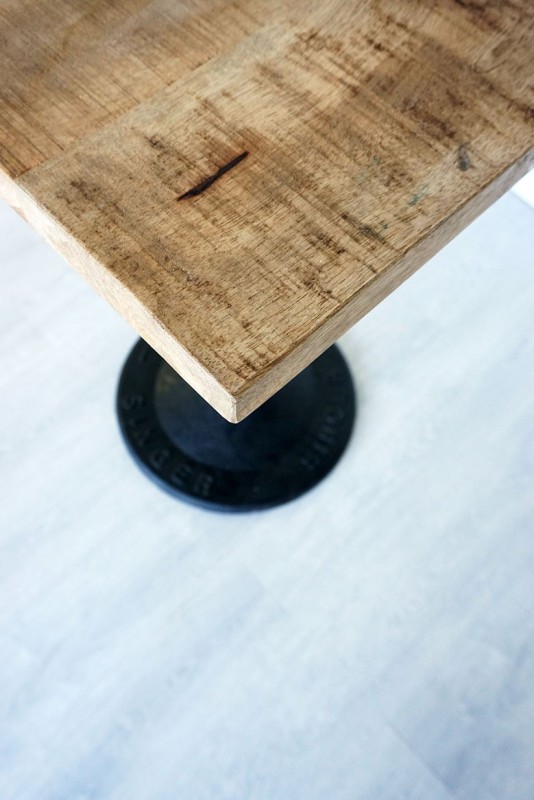 Vierkante hoge bistrotafel 70 cm