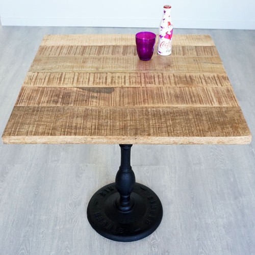 Vierkante bistrotafel 70 cm