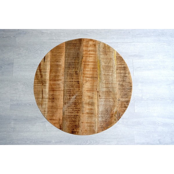 Ronde industriële bistrotafel 60 cm