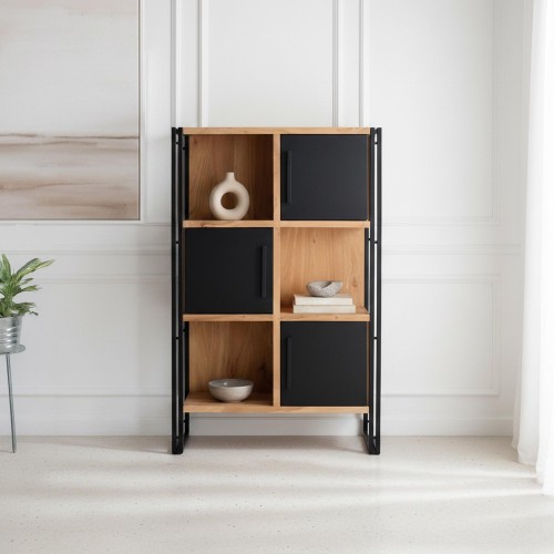 Boekenkast in massief hout...