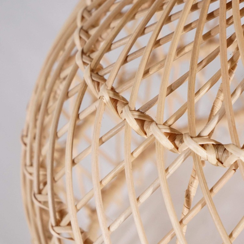 Hanglamp in naturel rotan - Sofia