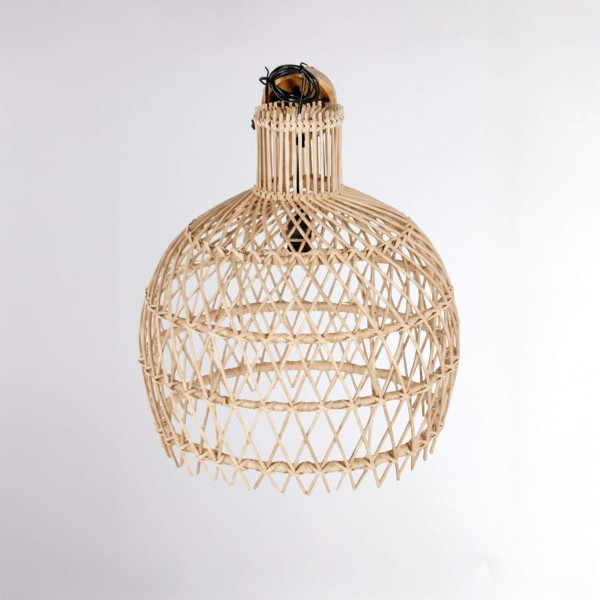 Hanglamp in naturel rotan - Sofia