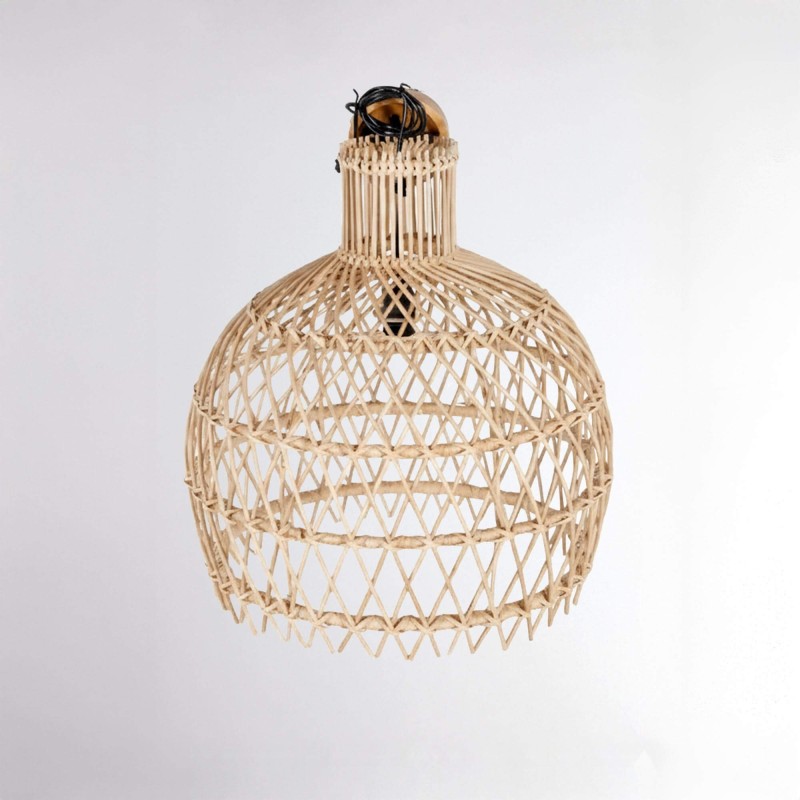 Hanglamp in naturel rotan - Sofia