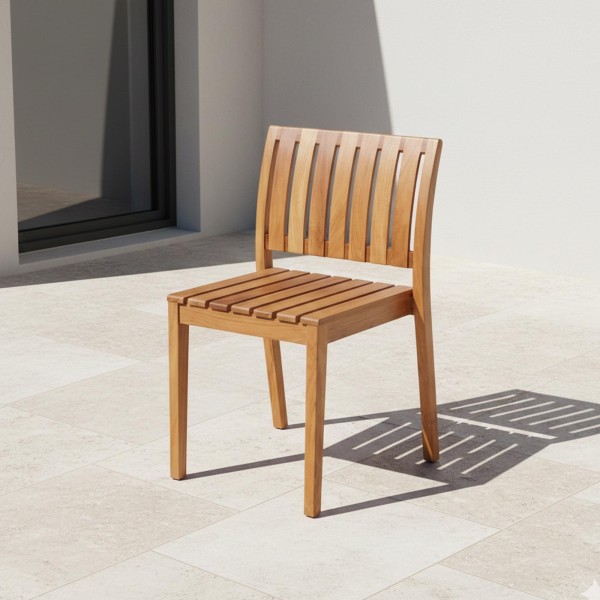 Tuinstoel van teakhout - Juno