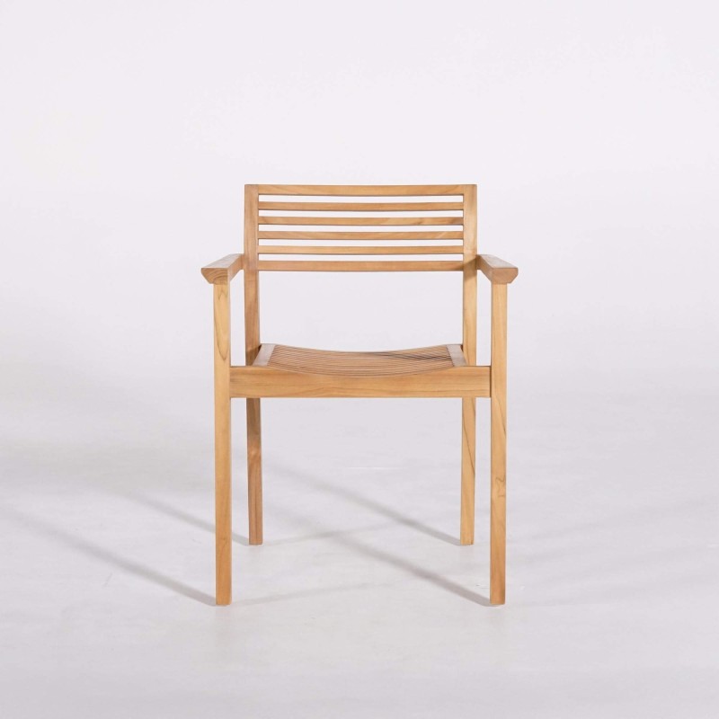 Tuinstoel van teakhout - Naito